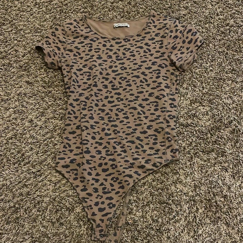 Cheetah onesie